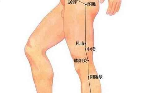 风市的准确位置图和作用(风市穴的准确位置及治疗方法)