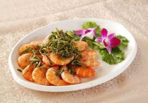 龙井茶香虾(开胃健食:明虾、龙井茶