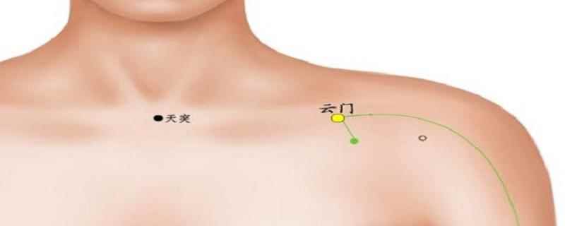 云门的准确位置及功效(云门的准确位置科学定位)