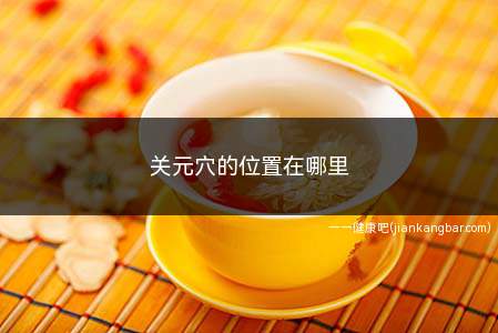 关元穴的位置在哪里(关元穴的准确位置)