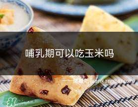 哺乳期可以吃玉米吗(哺乳期可以吃玉米吗宝宝会胀气吗)