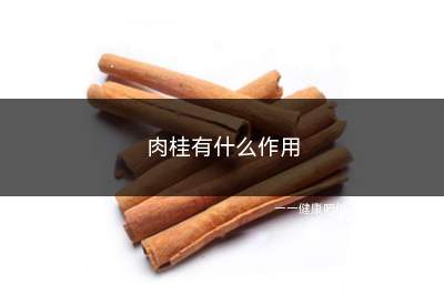 肉桂有什么作用(桂皮醛还可对抗阿朴吗啡及去氧麻黄碱的运动兴奋)