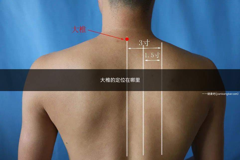 大椎定位的准确位置(大椎的准确位置图在哪里)
