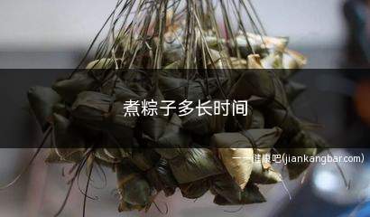 煮粽子多长时间(煮粽子多长时间最合适)