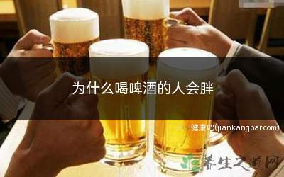 为什么喝啤酒的人会胖(酒的开胃功能才是造成肥胖的主要原因)