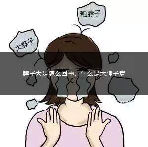 脖子大是怎么回事(脖子大是什么原因导致的)